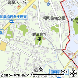 義清神社周辺の地図