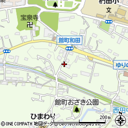 東京都八王子市館町287周辺の地図