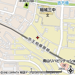 東京都稲城市矢野口3107-8周辺の地図