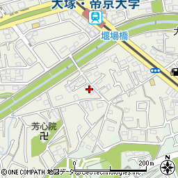 東京都八王子市大塚1734周辺の地図