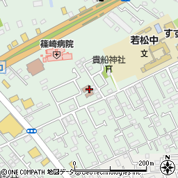 千葉市　若葉区若松公民館周辺の地図