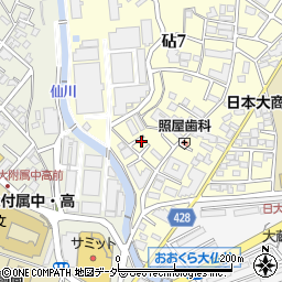 東京都世田谷区砧7丁目3周辺の地図