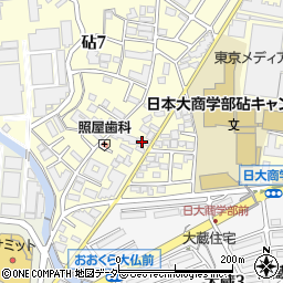 東京都世田谷区砧7丁目5-35周辺の地図