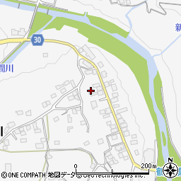 山梨県上野原市鶴川74周辺の地図