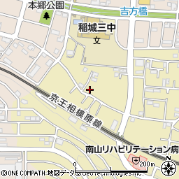 東京都稲城市矢野口3095-7周辺の地図