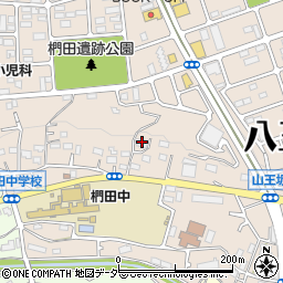 東京都八王子市椚田町401周辺の地図