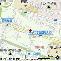 東京都八王子市館町224周辺の地図