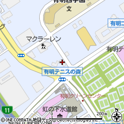 イワタニ　水素ステーション・東京有明周辺の地図
