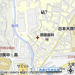 東京都世田谷区砧7丁目3-4周辺の地図