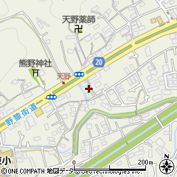 東京都八王子市東中野85周辺の地図