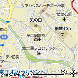 東京都稲城市矢野口1780-6周辺の地図