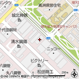 千葉県浦安市港6周辺の地図