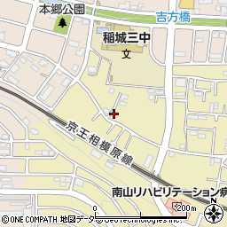 東京都稲城市矢野口3095-11周辺の地図