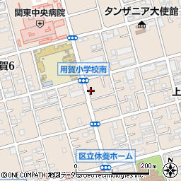 豊前屋庭石店周辺の地図