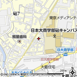 ブライトハイム成城周辺の地図