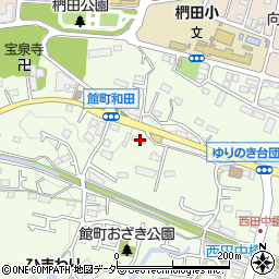 東京都八王子市館町257周辺の地図
