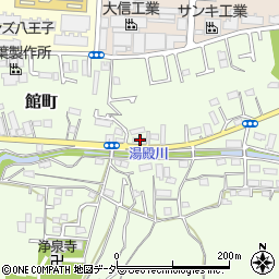 東京都八王子市館町385周辺の地図