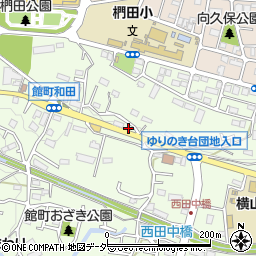 東京都八王子市館町245周辺の地図