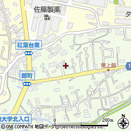 東京都八王子市館町556周辺の地図
