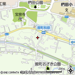 東京都八王子市館町296周辺の地図