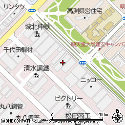 千葉県浦安市港5周辺の地図