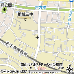 東京都稲城市矢野口3018-7周辺の地図