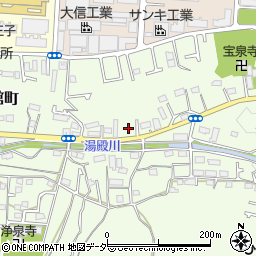 東京都八王子市館町374周辺の地図