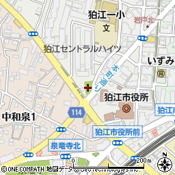 和泉中央児童遊園周辺の地図