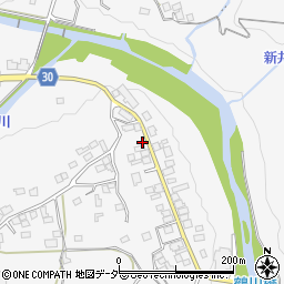 山梨県上野原市鶴川81周辺の地図