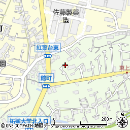 東京都八王子市館町644周辺の地図