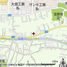 東京都八王子市館町372周辺の地図