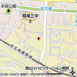 東京都稲城市矢野口3018-6周辺の地図