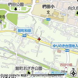 東京都八王子市館町252周辺の地図