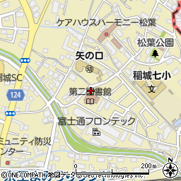 東京都稲城市矢野口1780-4周辺の地図