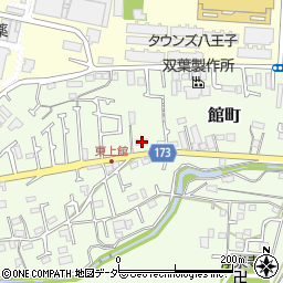 東京都八王子市館町535周辺の地図