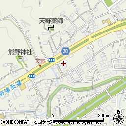 東京都八王子市東中野79周辺の地図