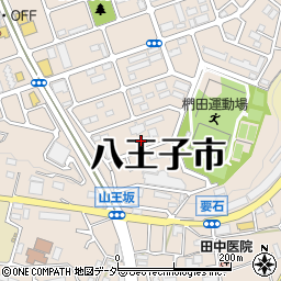 東京都八王子市椚田町522周辺の地図
