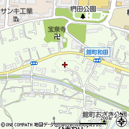 東京都八王子市館町301-9周辺の地図