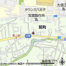東京都八王子市館町527周辺の地図