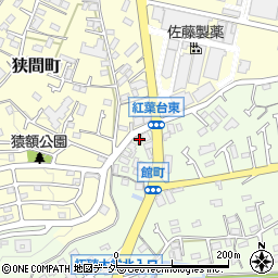 東京都八王子市館町649周辺の地図