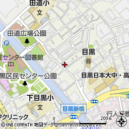 東京都目黒区目黒1丁目22-10周辺の地図