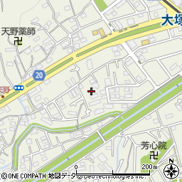 東京都八王子市東中野54周辺の地図