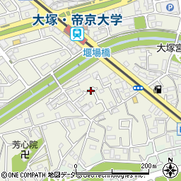 東京都八王子市大塚1484周辺の地図