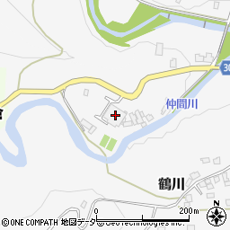 山梨県上野原市鶴川1500周辺の地図