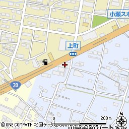 カースタレンタカー甲府バイパス店周辺の地図