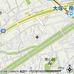 東京都八王子市東中野18周辺の地図