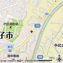 東京都八王子市椚田町338周辺の地図