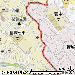 東京都稲城市矢野口2034周辺の地図