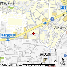 東京都世田谷区砧1丁目8周辺の地図