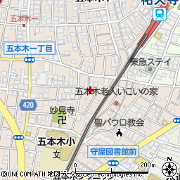 安田歯科診療所周辺の地図